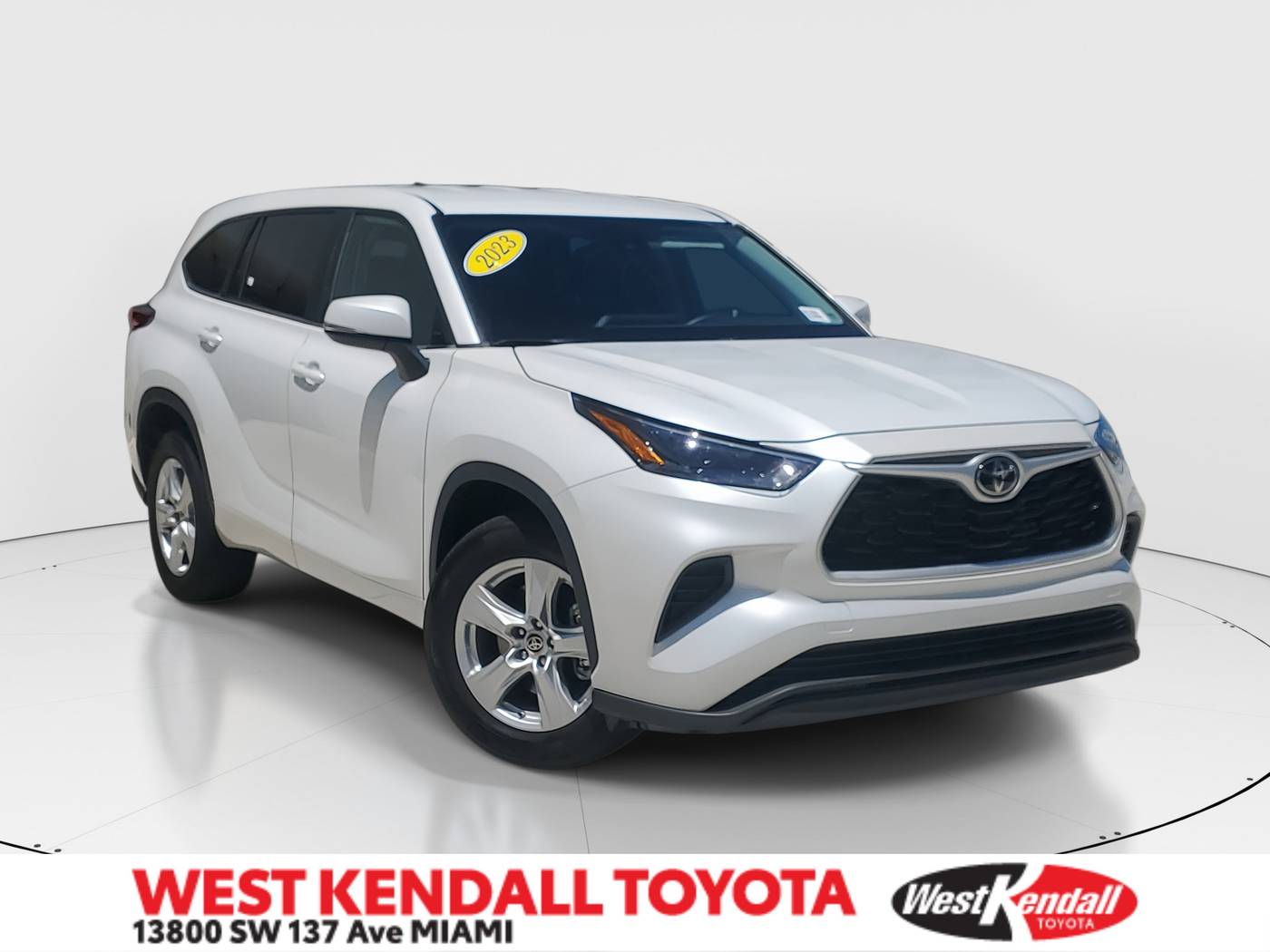 2023 Toyota Highlander L — SUV — 35,505 mi — Miami, FL