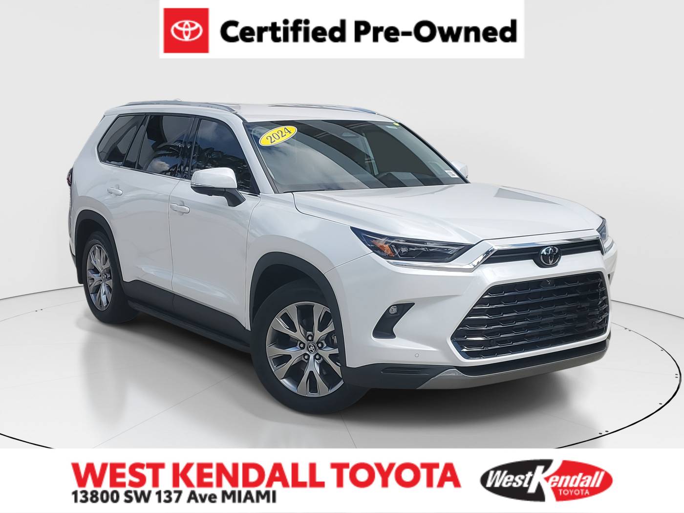 2024 Toyota Grand Highlander Limited — SUV — 5,537 mi — Miami, FL