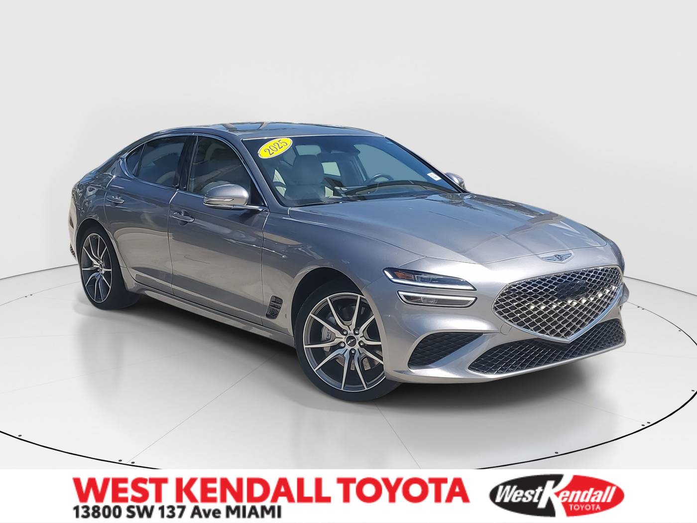 2025 Genesis G70 2.5T — Sedan — 16,011 mi — Miami, FL