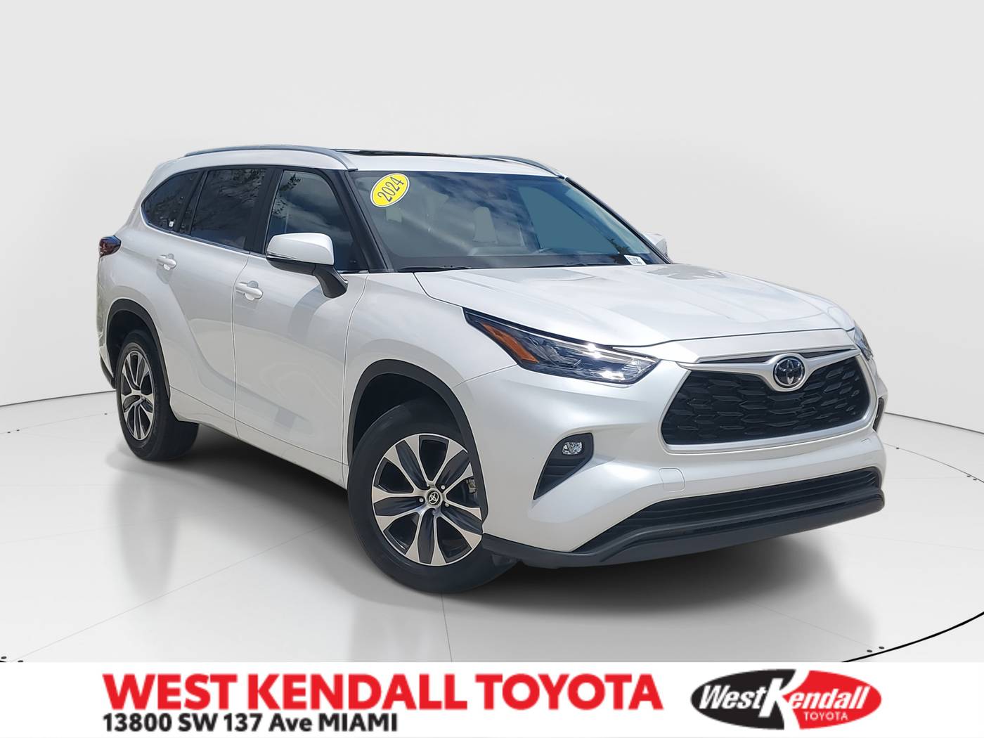 2024 Toyota Highlander LE — SUV — 24,001 mi — Miami, FL