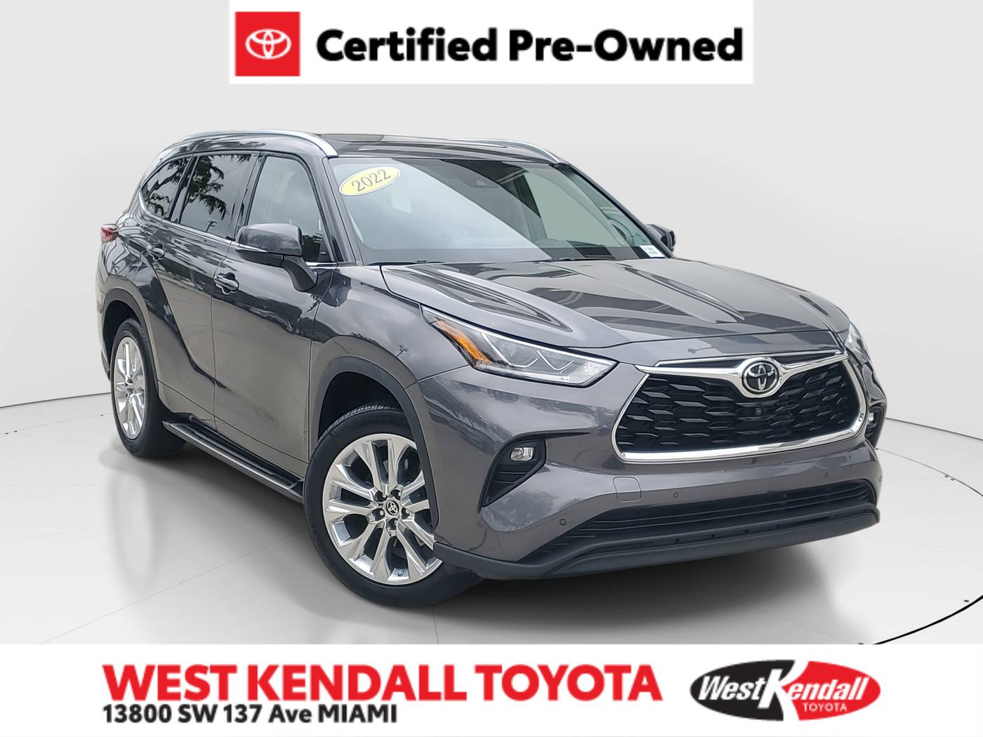 2022 Toyota Highlander Limited — SUV — 28,394 mi — Miami, FL