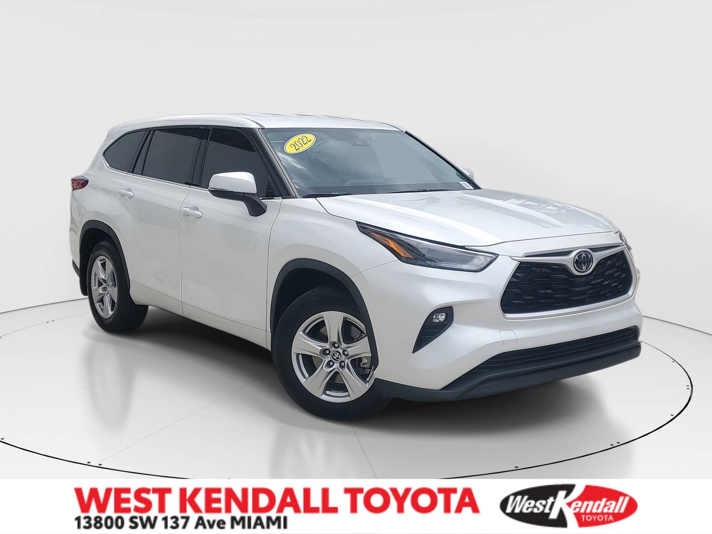 2022 Toyota Highlander LE — SUV — 51,314 mi — Miami, FL