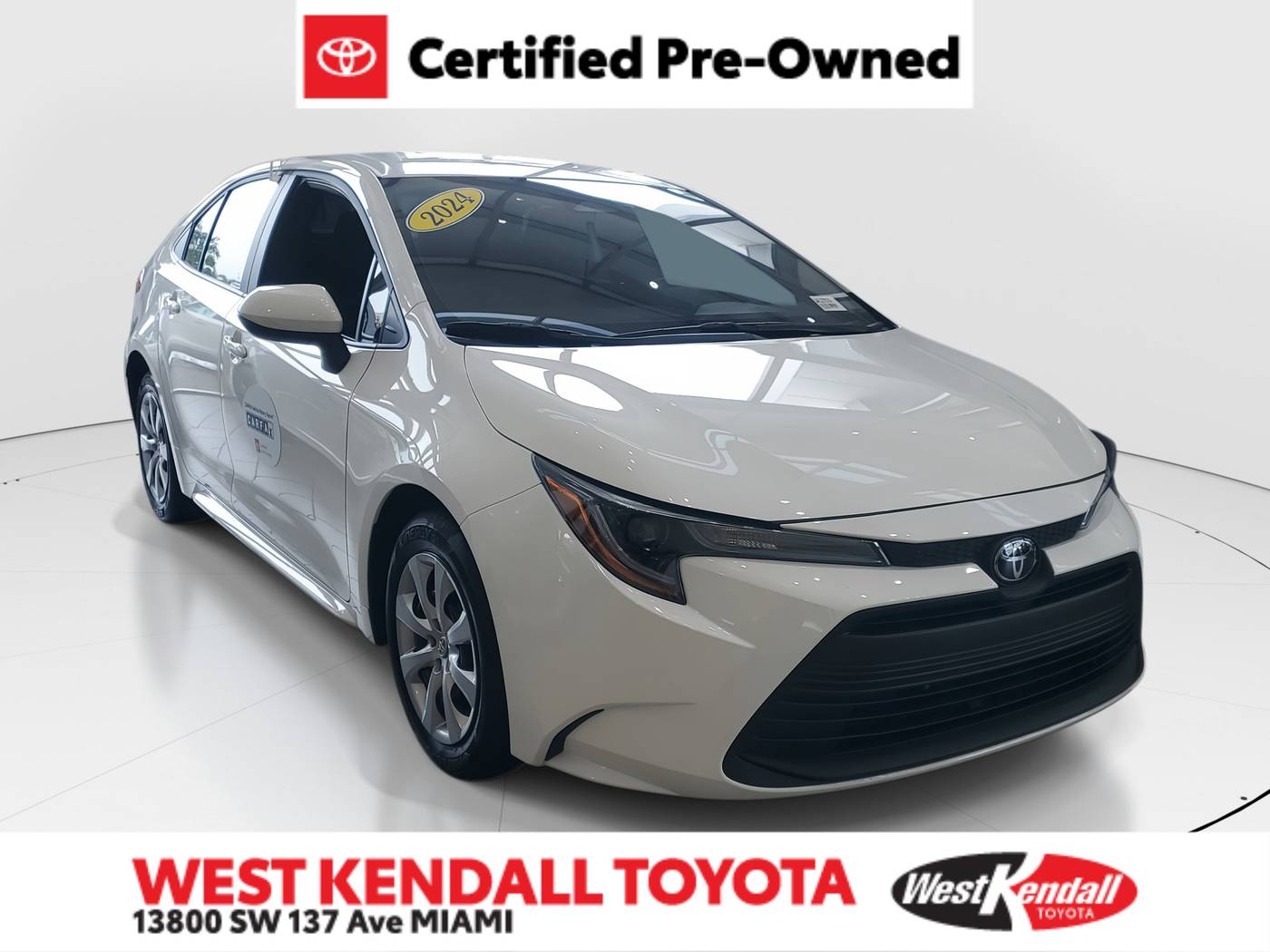 2024 Toyota Corolla LE — Sedan — 9,750 mi — Miami, FL