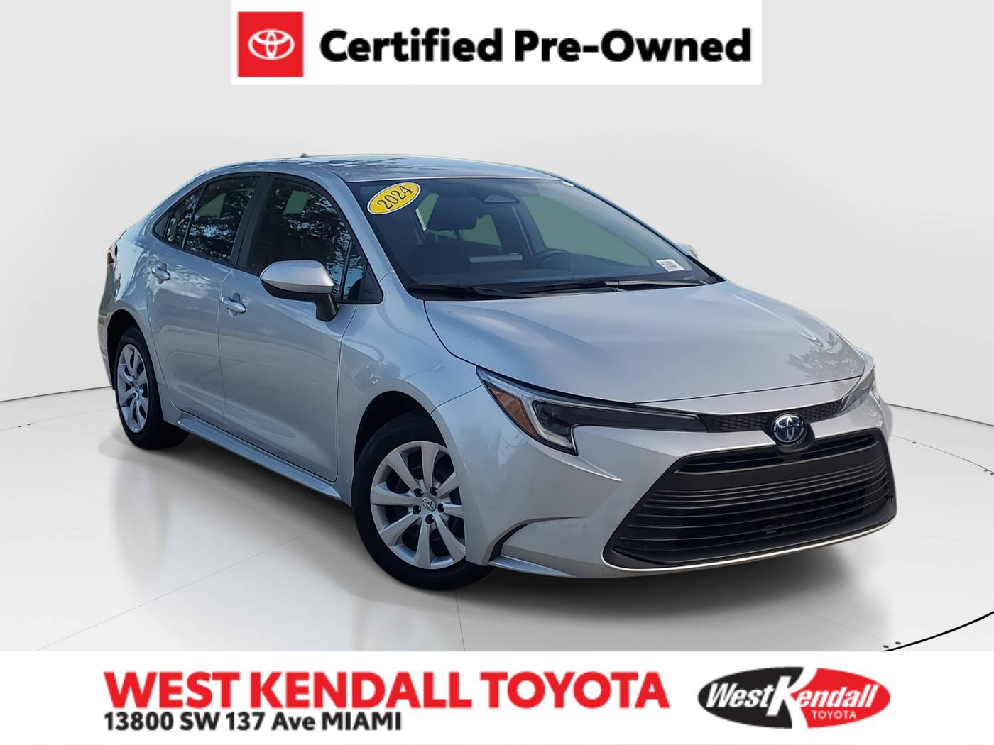 2024 Toyota Corolla Hybrid LE — Sedan — 5,140 mi — Miami, FL