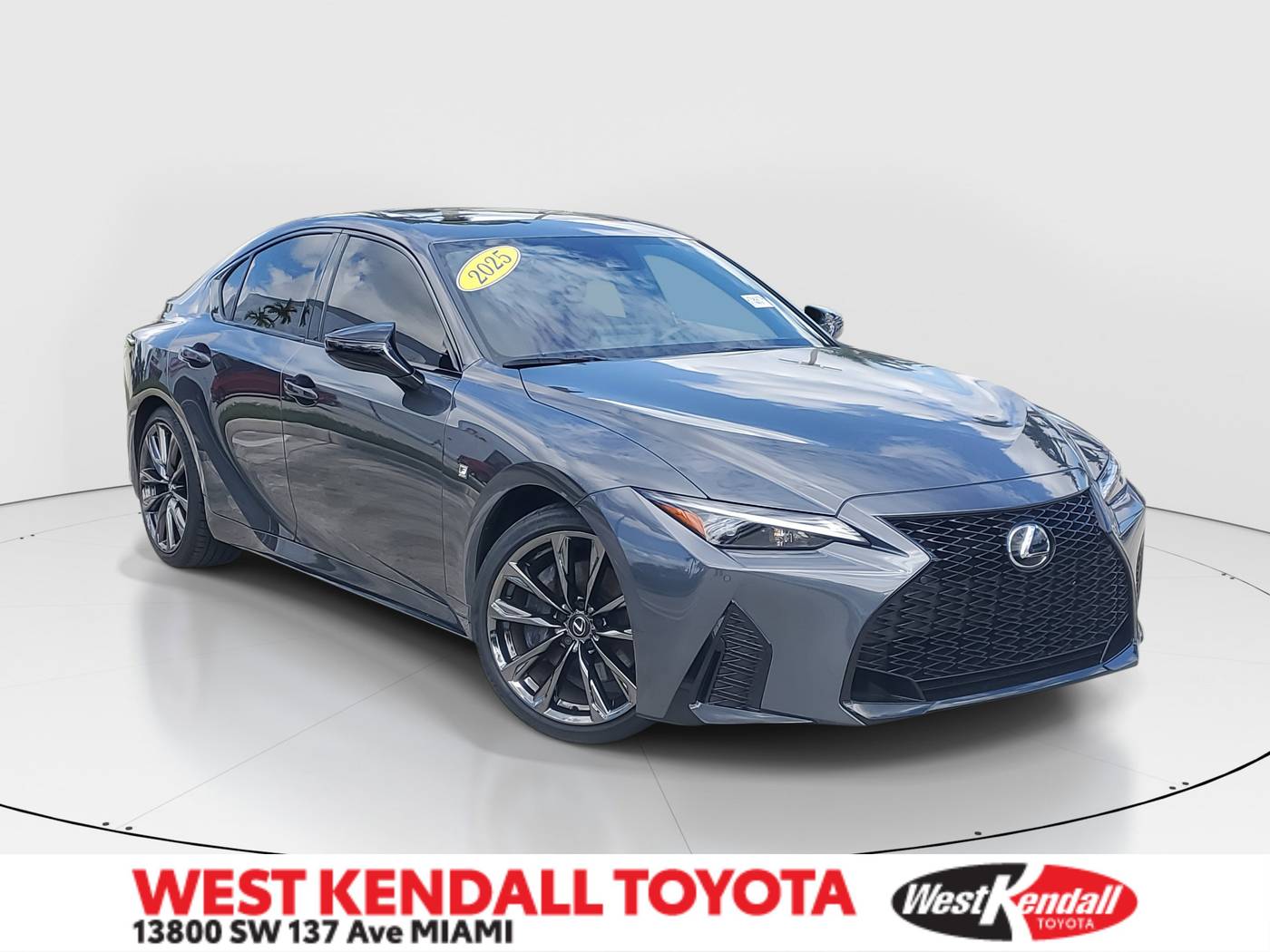 2025 Lexus IS IS 350 F SPORT — Sedan — 7,638 mi — Miami, FL