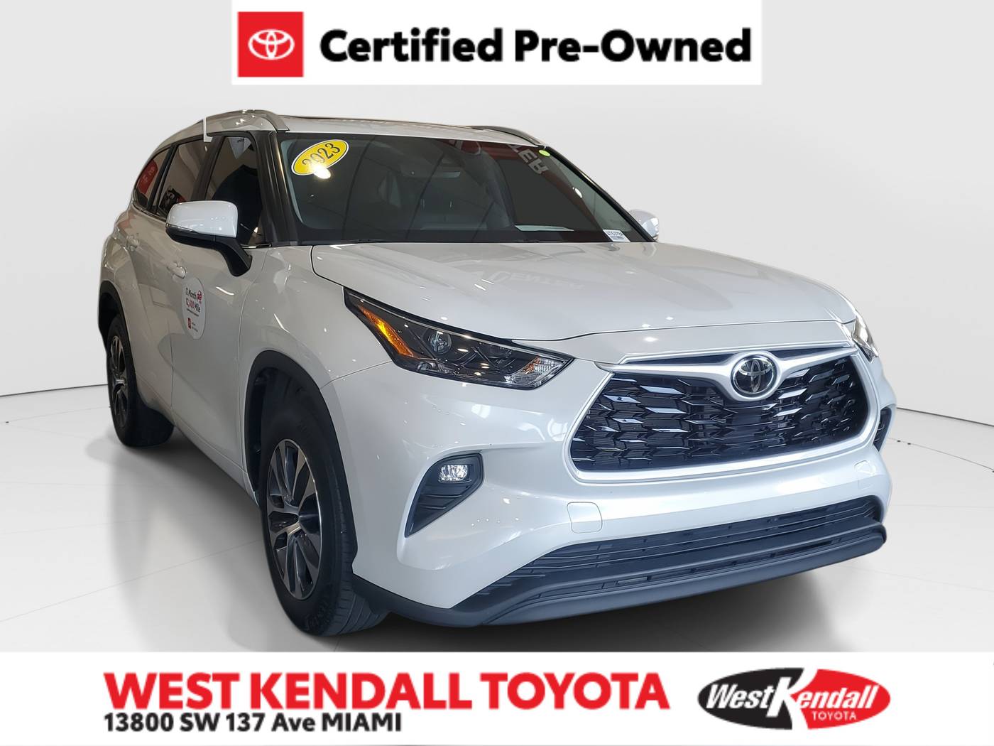 2023 Toyota Highlander L — SUV — 20,279 mi — Miami, FL