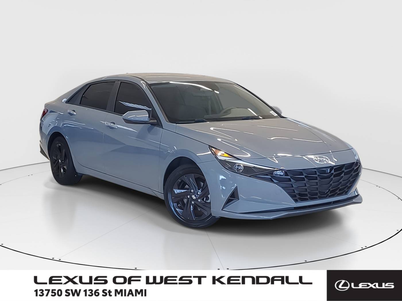 2021 Hyundai Elantra Hybrid Blue — Sedan — 31,241 mi — Miami, FL