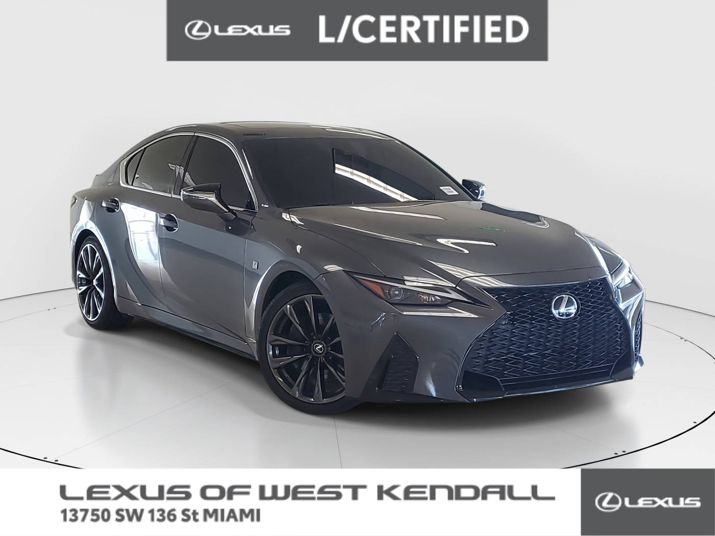 2024 Lexus IS IS 350 F SPORT Design — Sedan — 16,823 mi — Miami, FL