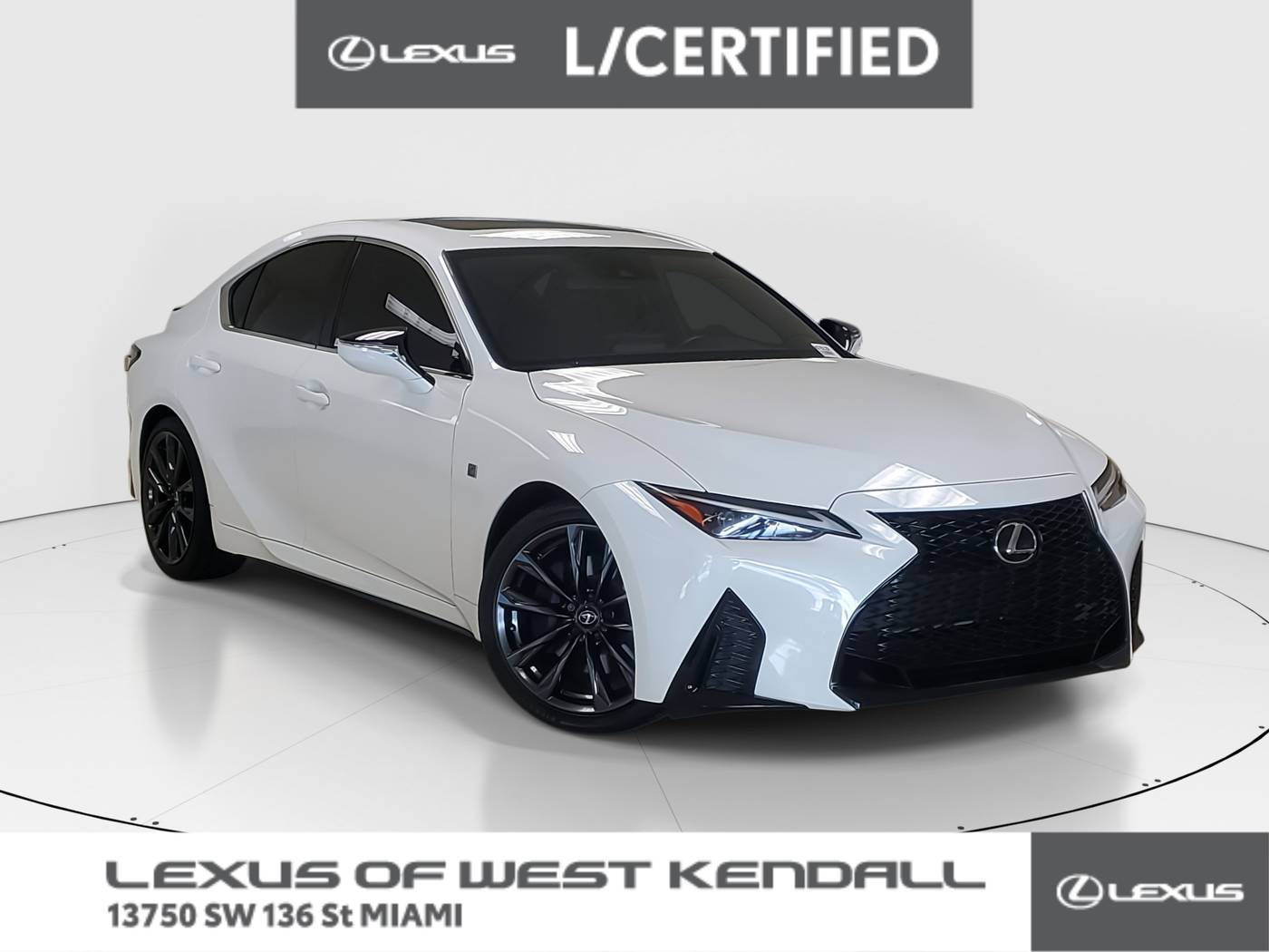 2024 Lexus IS IS 350 F SPORT Design — Sedan — 17,471 mi — Miami, FL
