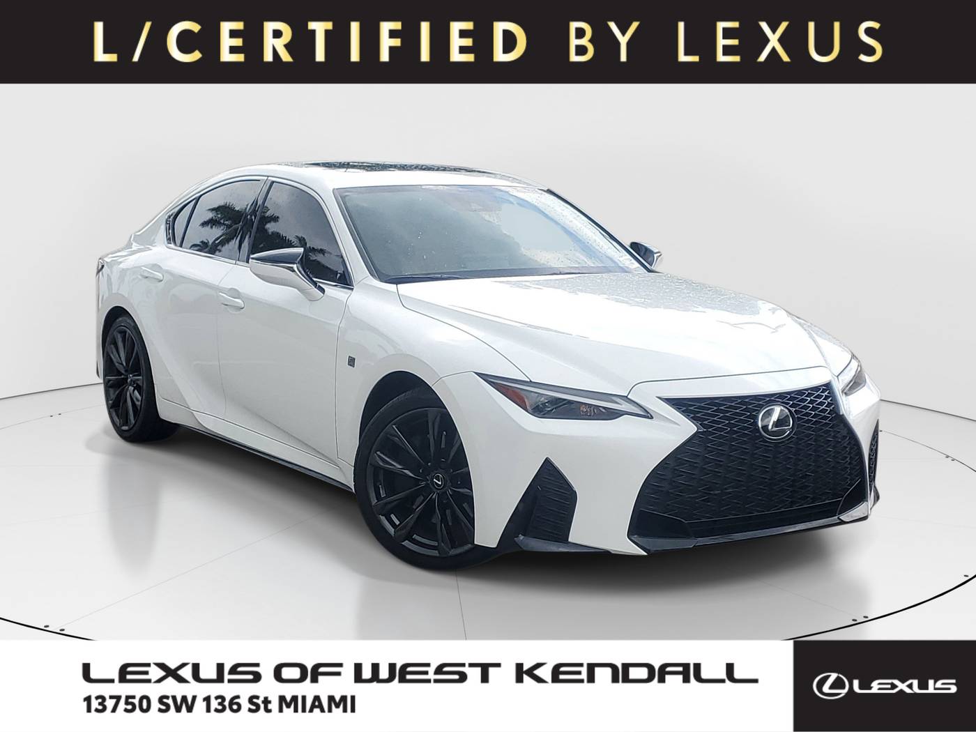 2024 Lexus IS IS 300 F SPORT Design — Sedan — 21,590 mi — Miami, FL