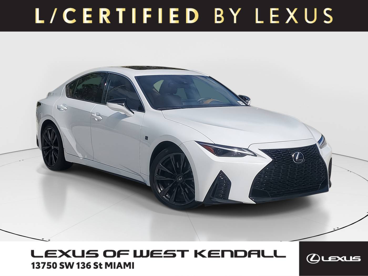 2024 Lexus IS IS 350 F SPORT — Sedan — 4,049 mi — Miami, FL