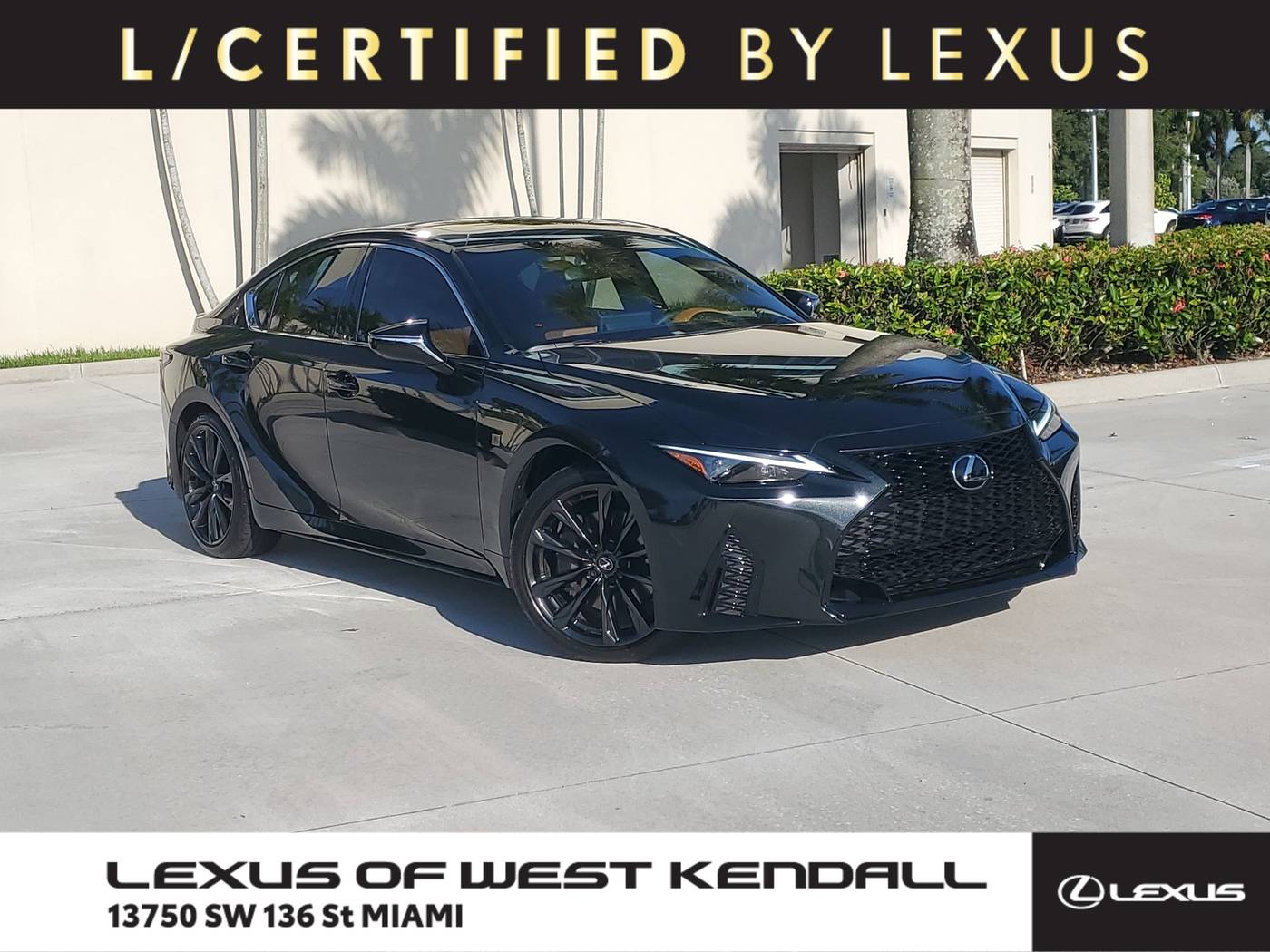 2025 Lexus IS IS 350 F SPORT Design — Sedan — 306 mi — Miami, FL