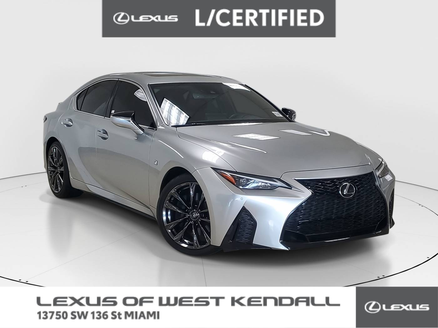 2022 Lexus IS IS 350 F SPORT — Sedan — 14,993 mi — Miami, FL