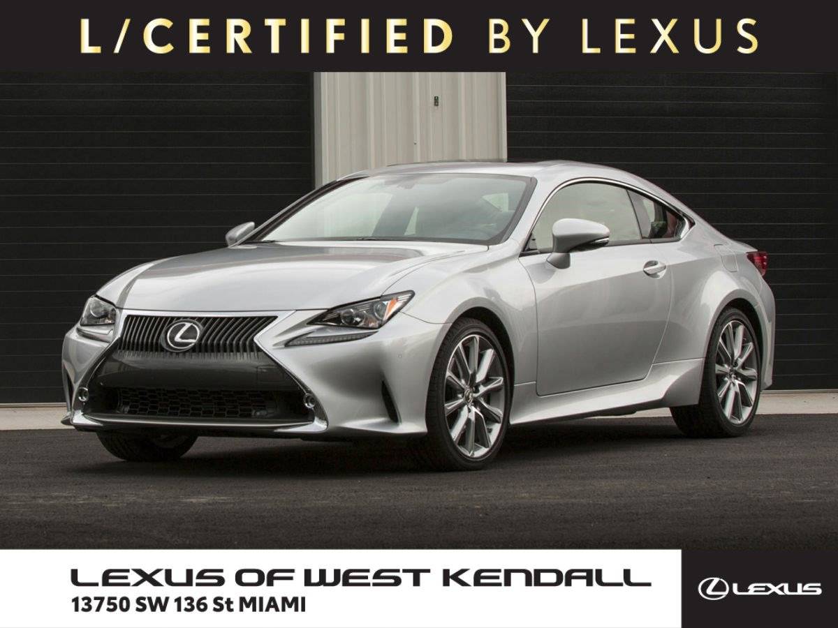 2021 Lexus RC RC 350 F SPORT — Coupe — 6,356 mi — Miami, FL
