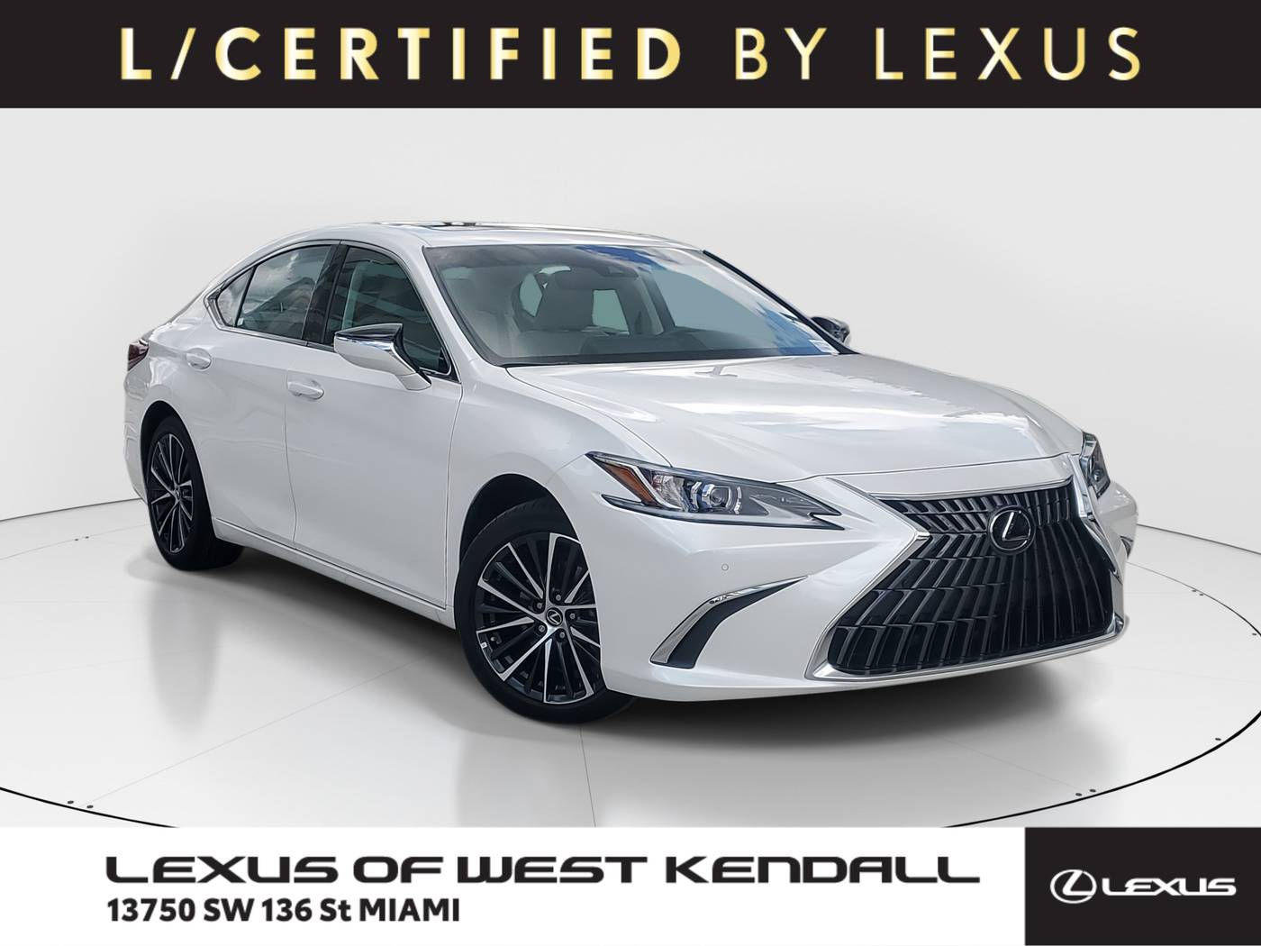 2025 Lexus ES ES 350 — Sedan — 3,409 mi — Miami, FL