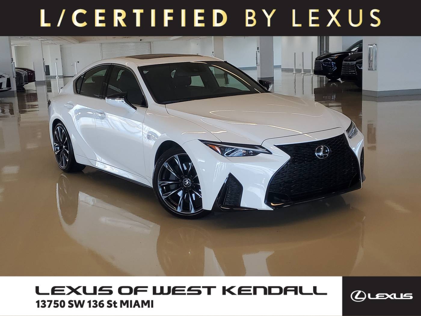 2025 Lexus IS IS 350 F SPORT Design — Sedan — 4,887 mi — Miami, FL