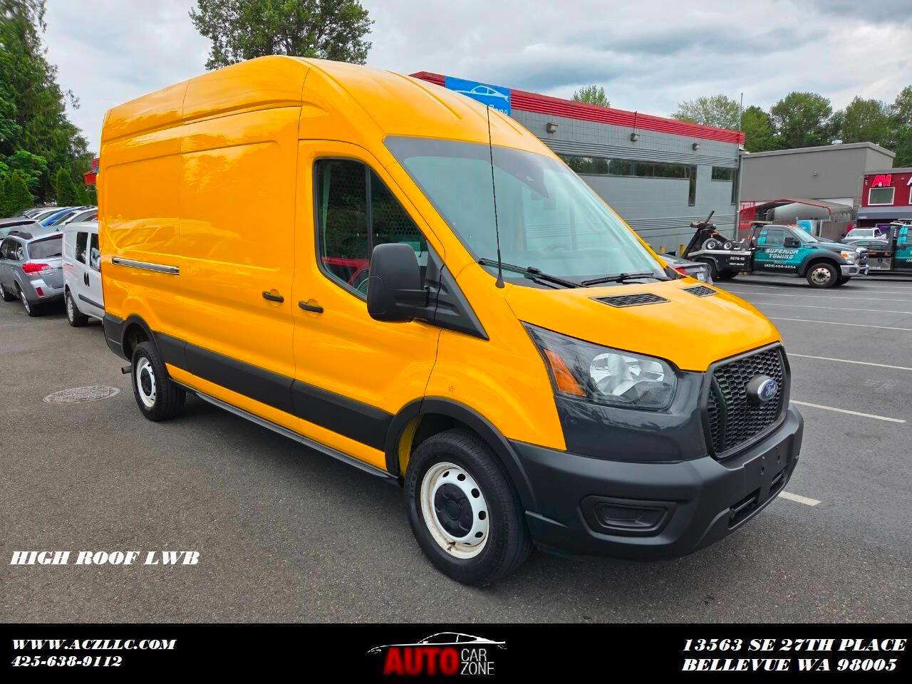 2021 Ford Transit Cargo Van T-250 — Cargo Van — 62,572 mi — Bellevue, WA