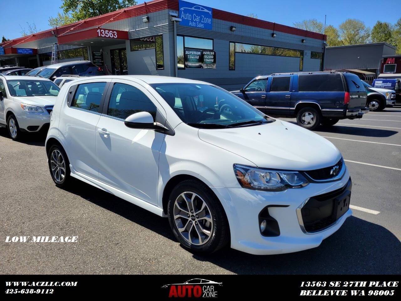 2018 Chevrolet Sonic LT — Hatchback — 47,690 mi — Bellevue, WA