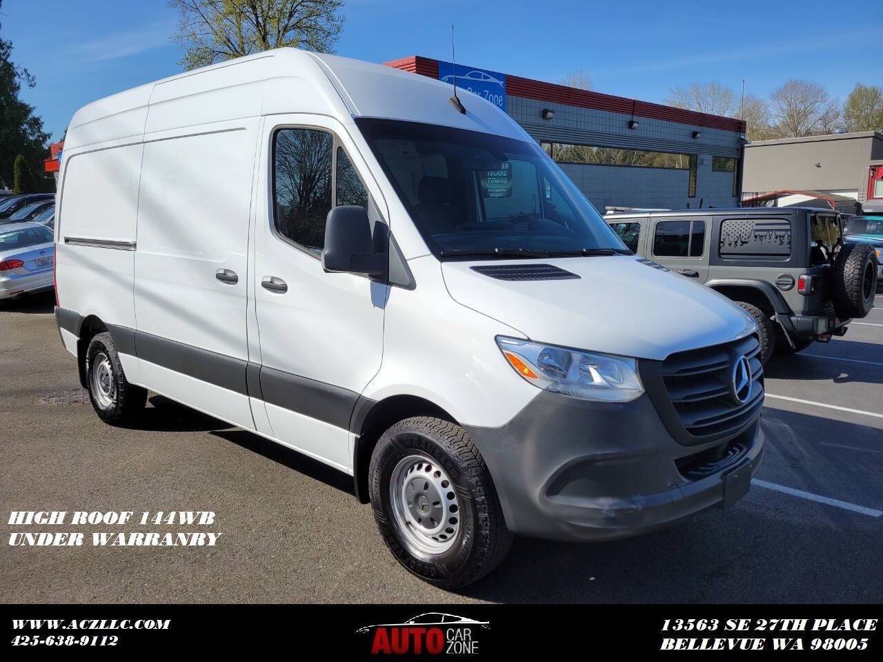 2022 Mercedes-Benz Sprinter Cargo Van 2500 — Cargo Van — 12,387 mi — Bellevue, WA