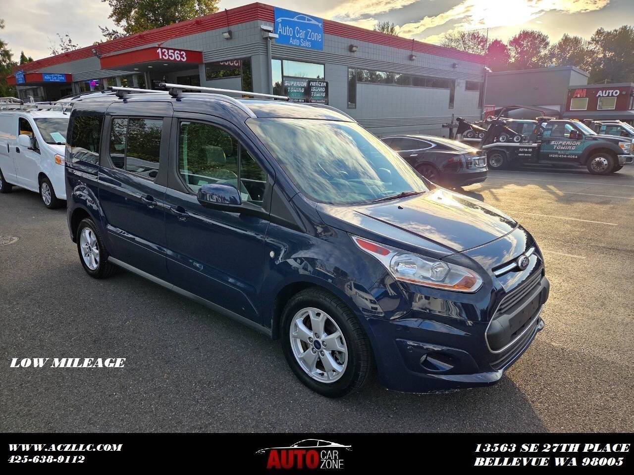 2015 Ford Transit Connect Wagon Titanium — Passenger Van — 76,091 mi — Bellevue, WA