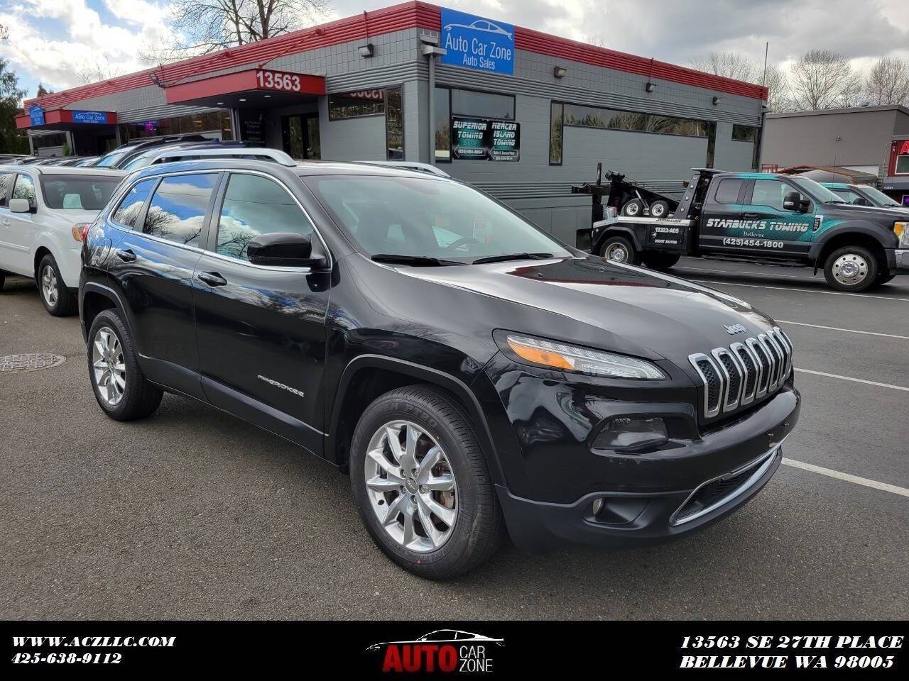 2014 Jeep Cherokee Limited — SUV — 90,630 mi — Bellevue, WA