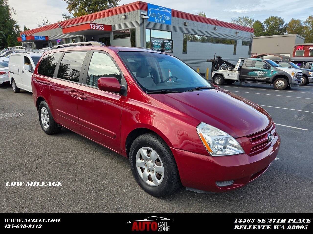 2009 Kia Sedona LX — Minivan — 85,604 mi — Bellevue, WA