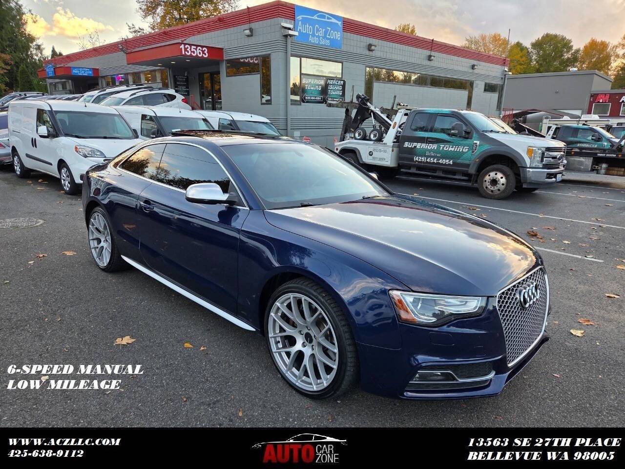 2013 Audi S5 Premium Plus — Coupe — 69,156 mi — Bellevue, WA