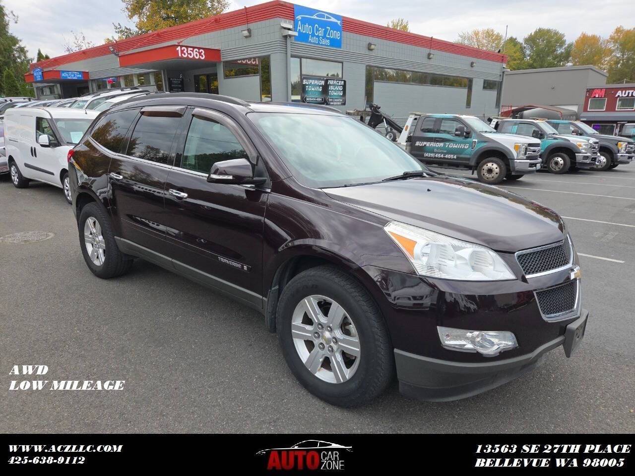 2009 Chevrolet Traverse LT — SUV — 34,184 mi — Bellevue, WA