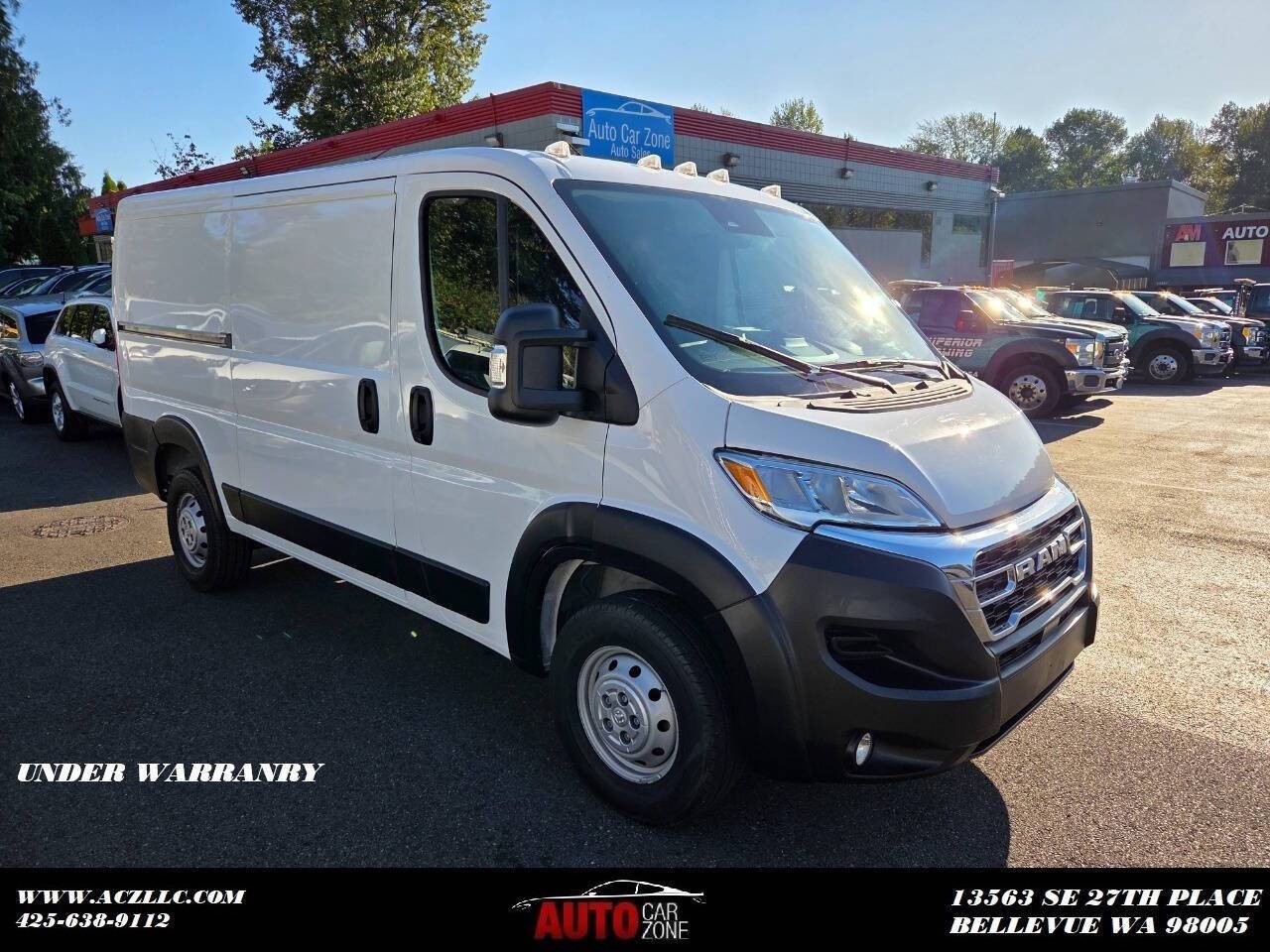 2023 Ram ProMaster Cargo Van 2500 — Cargo Van — 15,367 mi — Bellevue, WA