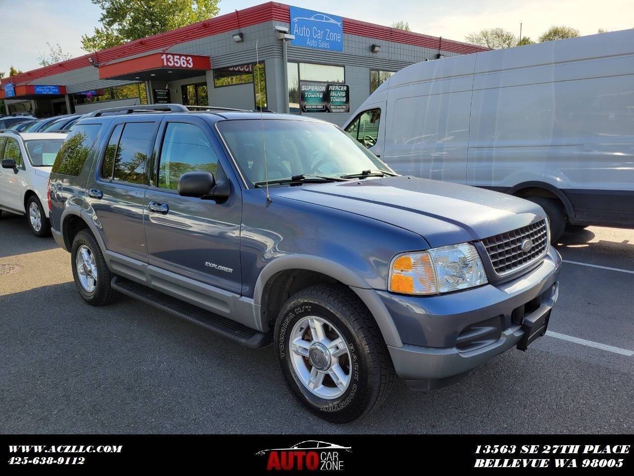 2002 Ford Explorer XLT — SUV — 121,168 mi — Bellevue, WA