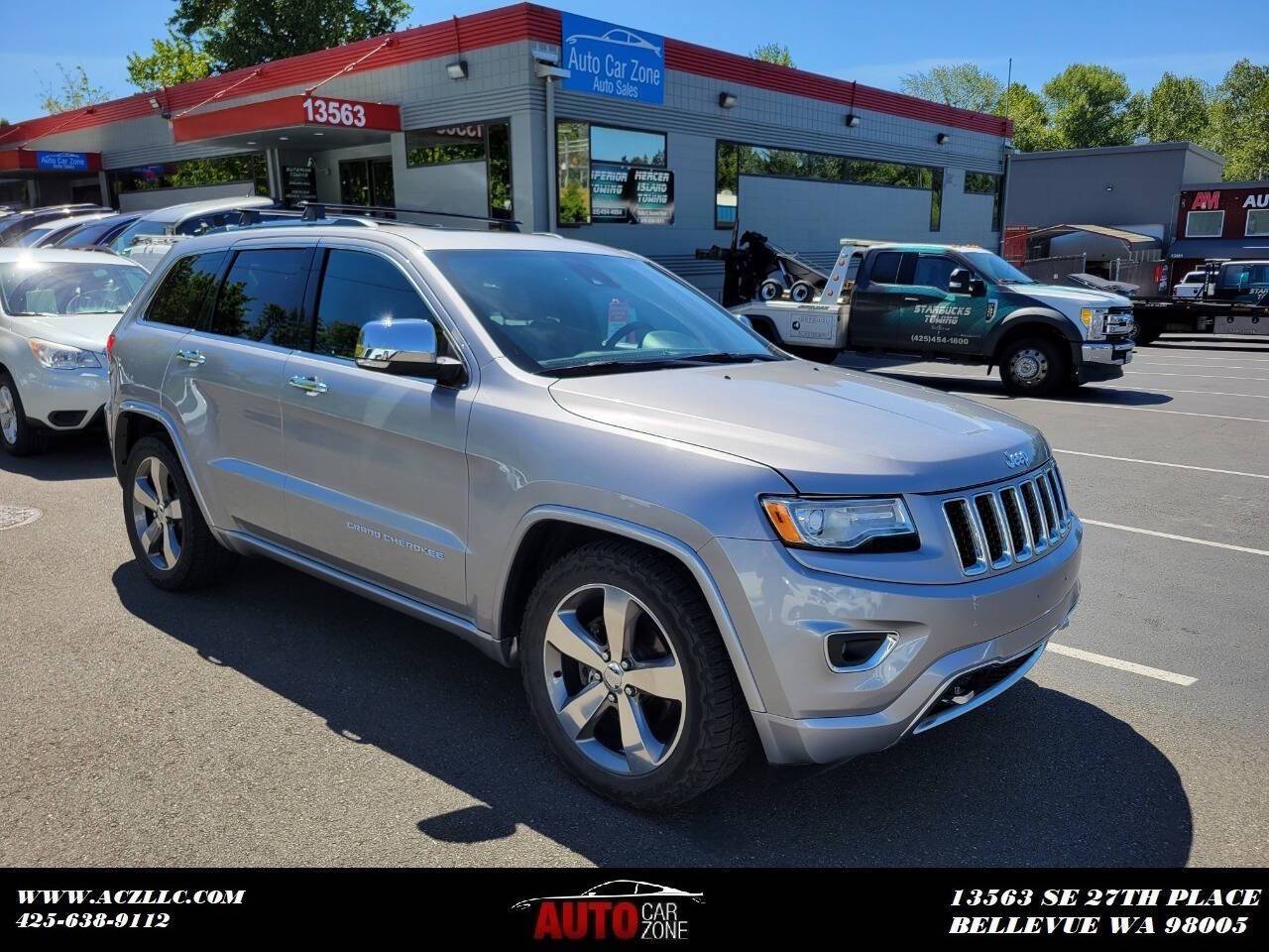 2015 Jeep Grand Cherokee Overland — SUV — 93,287 mi — Bellevue, WA