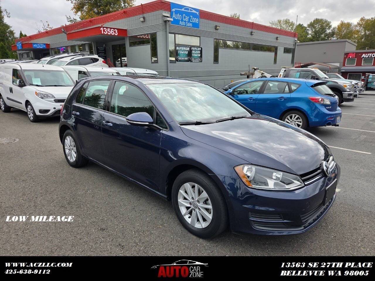 2016 Volkswagen Golf TSI S — Hatchback — 63,255 mi — Bellevue, WA