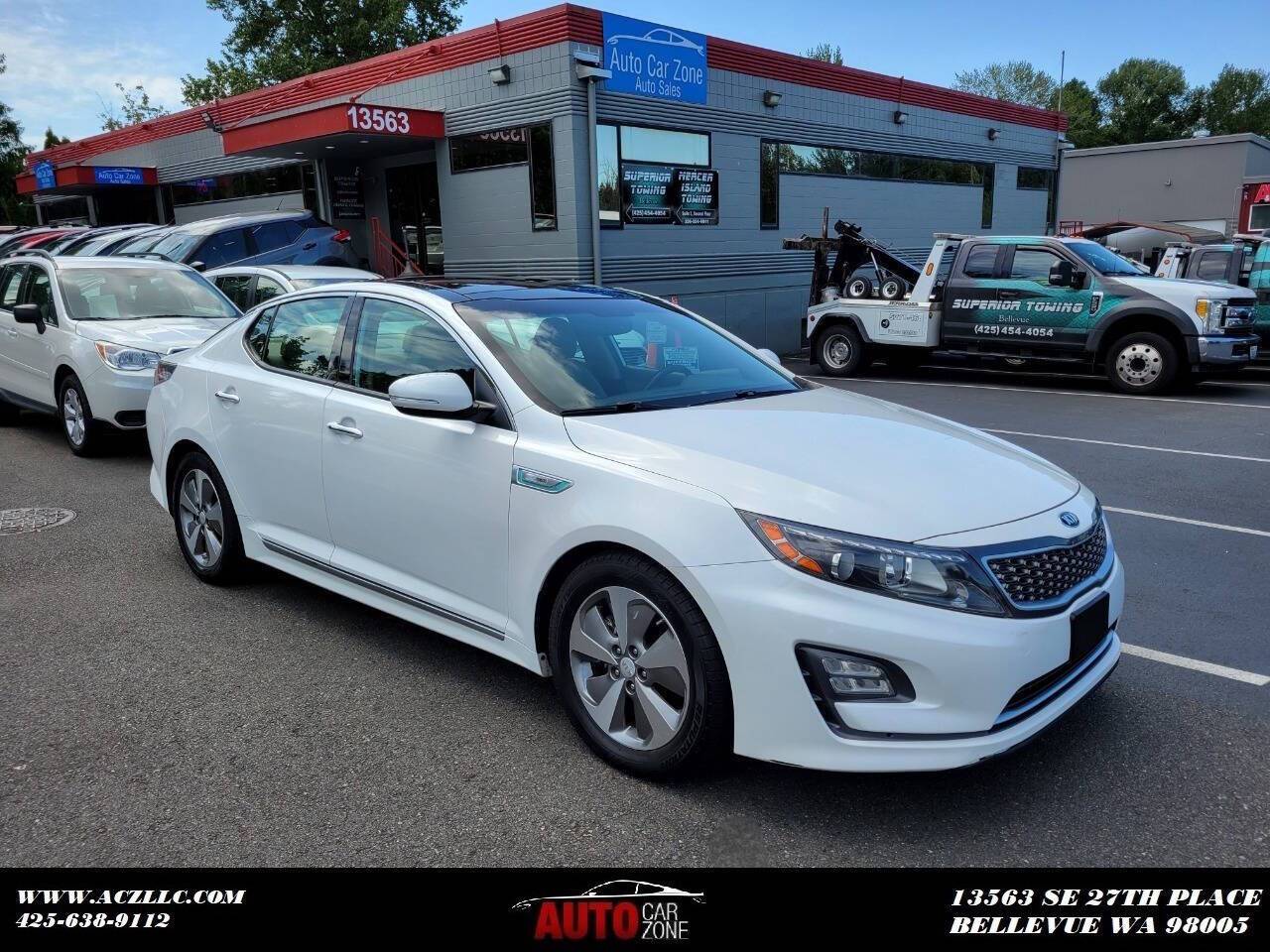 2015 Kia Optima Hybrid EX — Sedan — 142,963 mi — Bellevue, WA