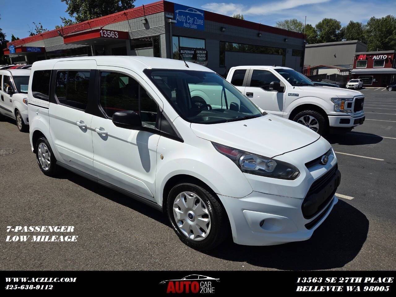 2015 Ford Transit Connect Wagon XLT — Passenger Van — 35,749 mi — Bellevue, WA