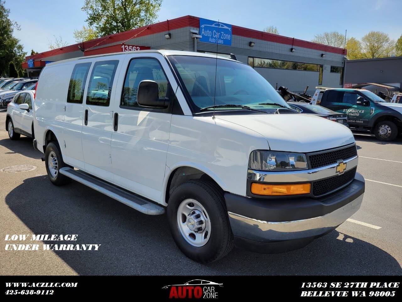 2022 Chevrolet Express Cargo Van Base — Cargo Van — 16,882 mi — Bellevue, WA