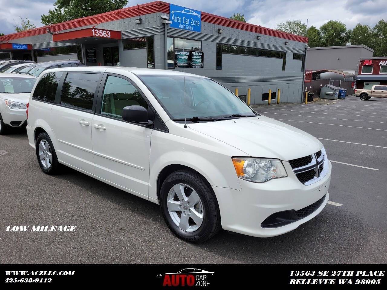 2013 Dodge Grand Caravan SE — Minivan — 52,068 mi — Bellevue, WA