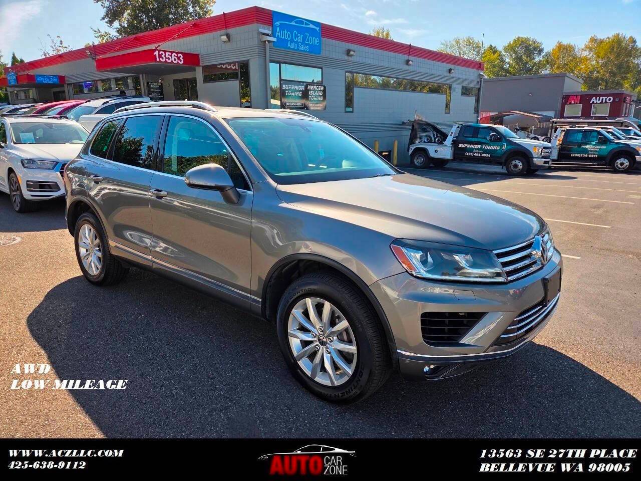 2015 Volkswagen Touareg V6 Sport — SUV — 85,995 mi — Bellevue, WA