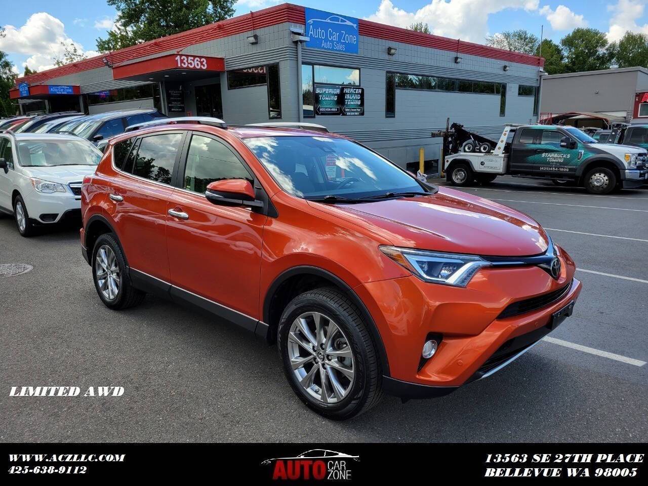 2016 Toyota RAV4 Limited — SUV — 104,339 mi — Bellevue, WA