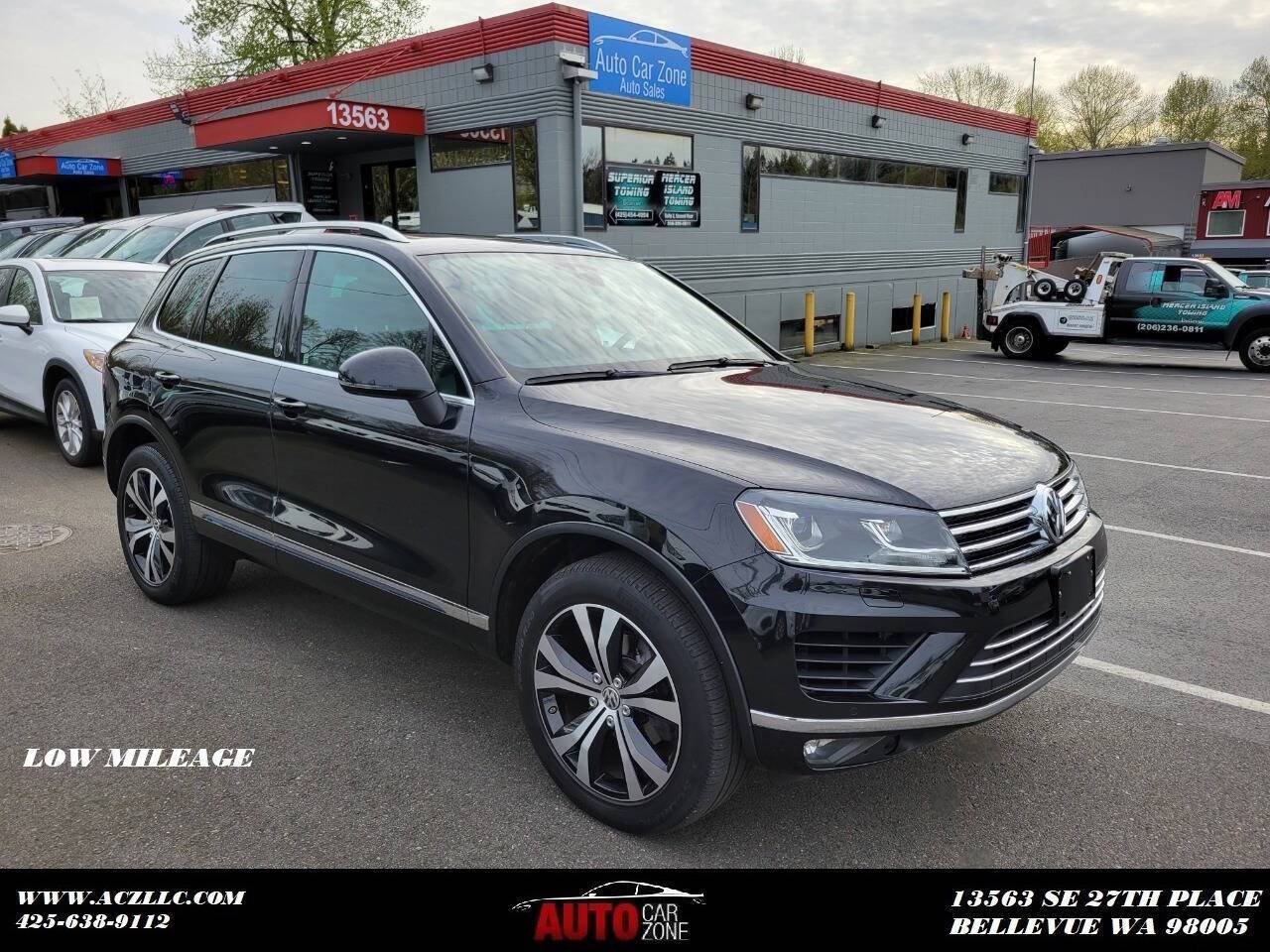 2017 Volkswagen Touareg V6 Wolfsburg Edition — SUV — 68,916 mi — Bellevue, WA