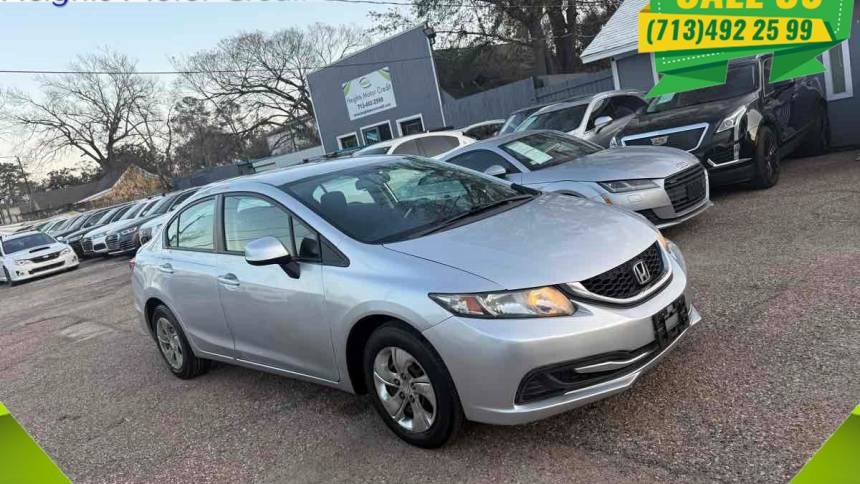 2013 Honda Civic LX — Sedan — 92,556 mi — Houston, TX