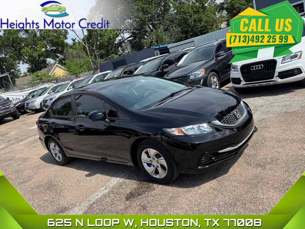 2013 Honda Civic LX — Sedan — 108,504 mi — Houston, TX