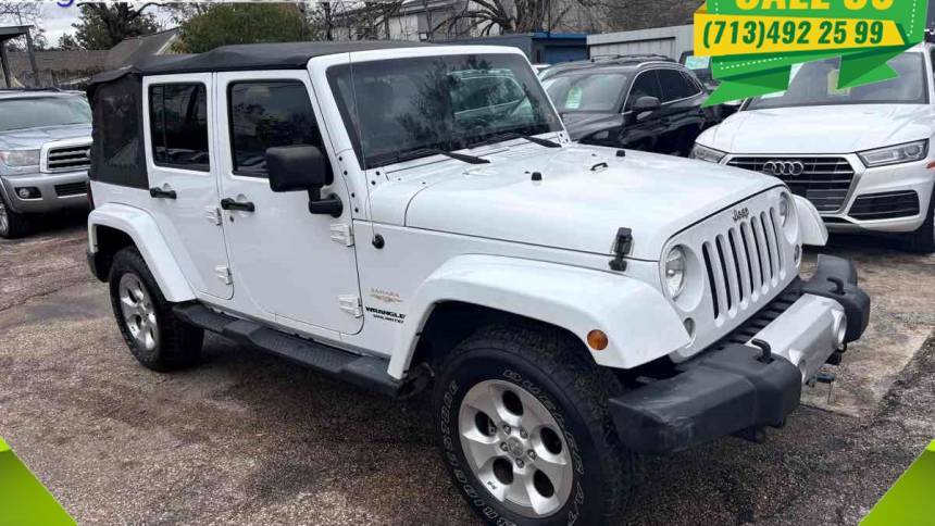 2014 Jeep Wrangler Sahara — SUV — 74,797 mi — Houston, TX