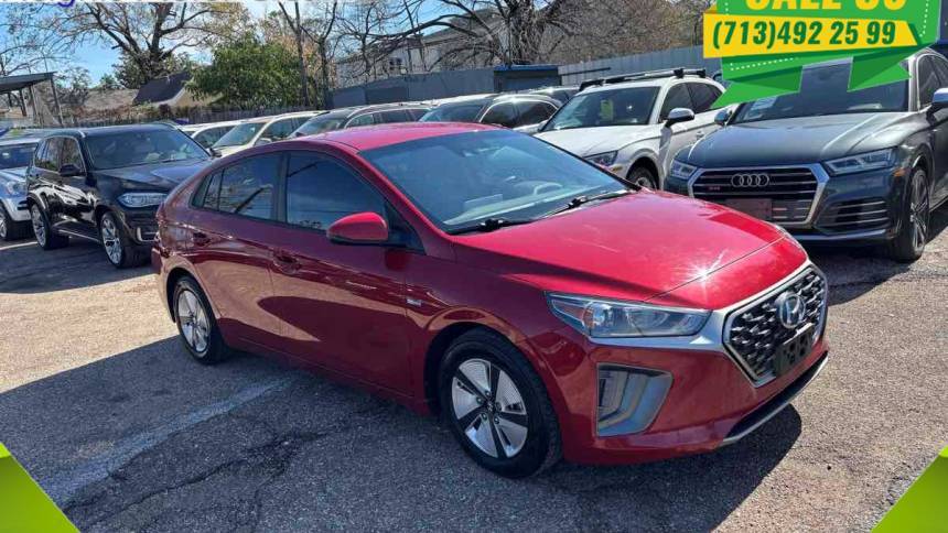 2020 Hyundai Ioniq Hybrid Blue — Hatchback — 104,273 mi — Houston, TX