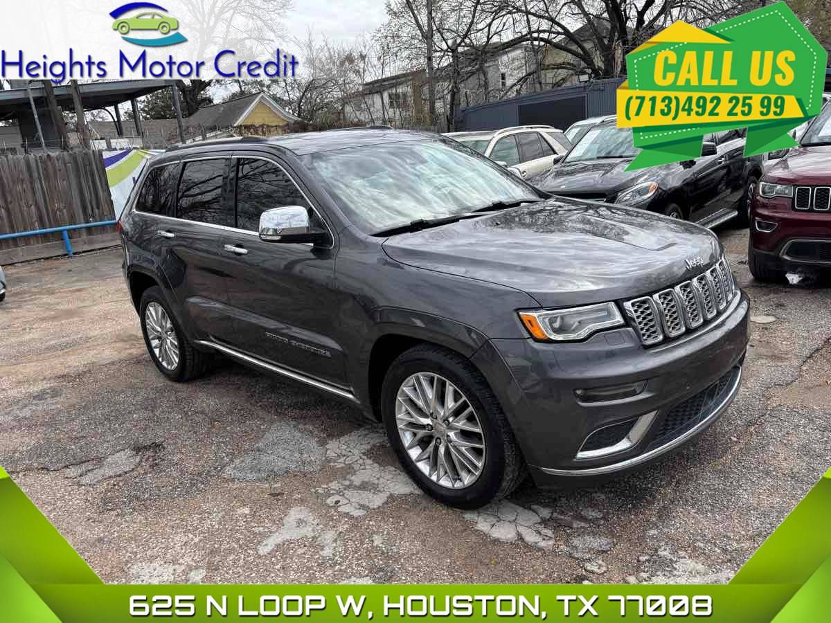 2017 Jeep Grand Cherokee Summit — SUV — 105,094 mi — Houston, TX