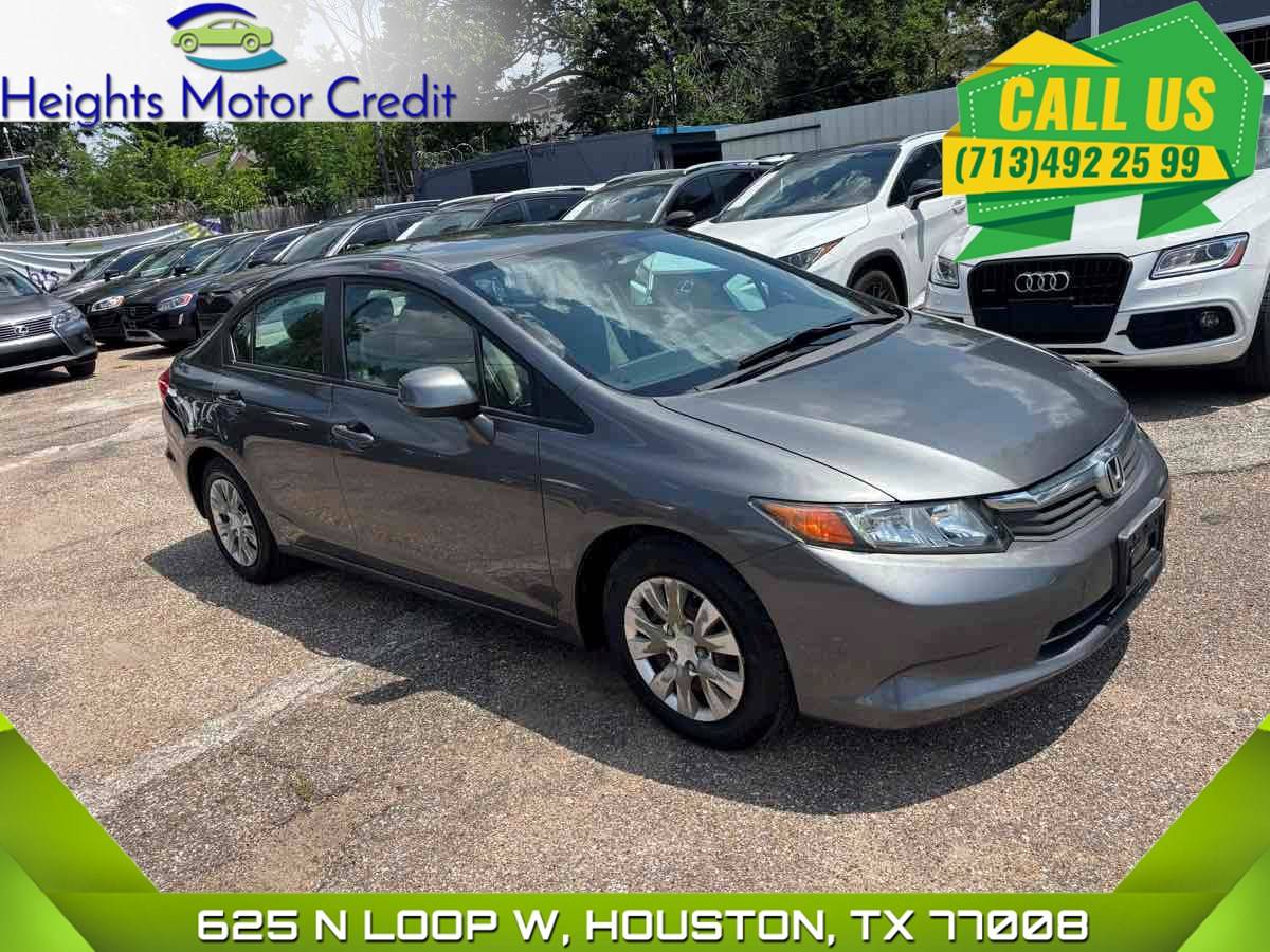 2012 Honda Civic LX — Sedan — 152,653 mi — Houston, TX