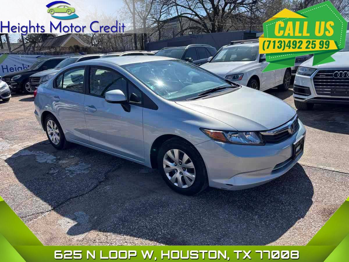 2012 Honda Civic LX — Sedan — 108,314 mi — Houston, TX