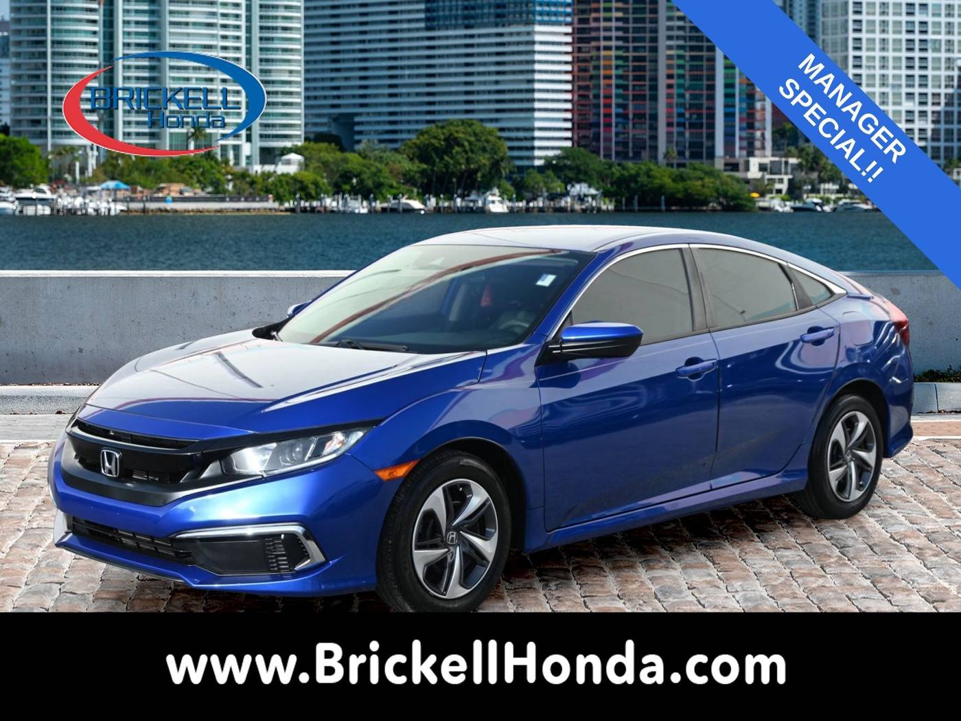 2021 Honda Civic LX — Sedan — 47,058 mi — Miami, FL