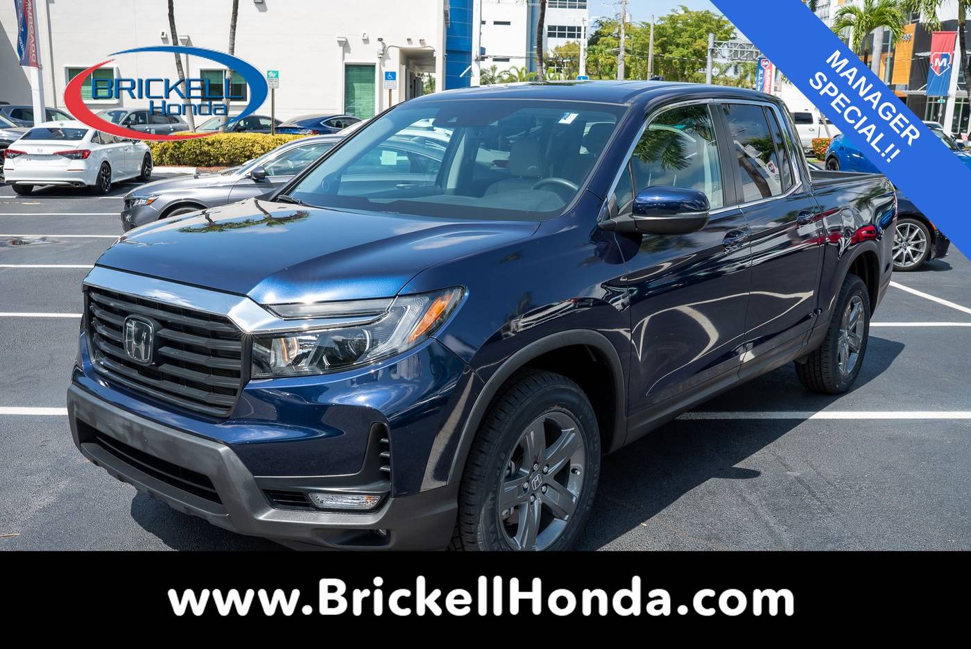 2022 Honda Ridgeline RTL — Pickup Truck — 44,845 mi — Miami, FL