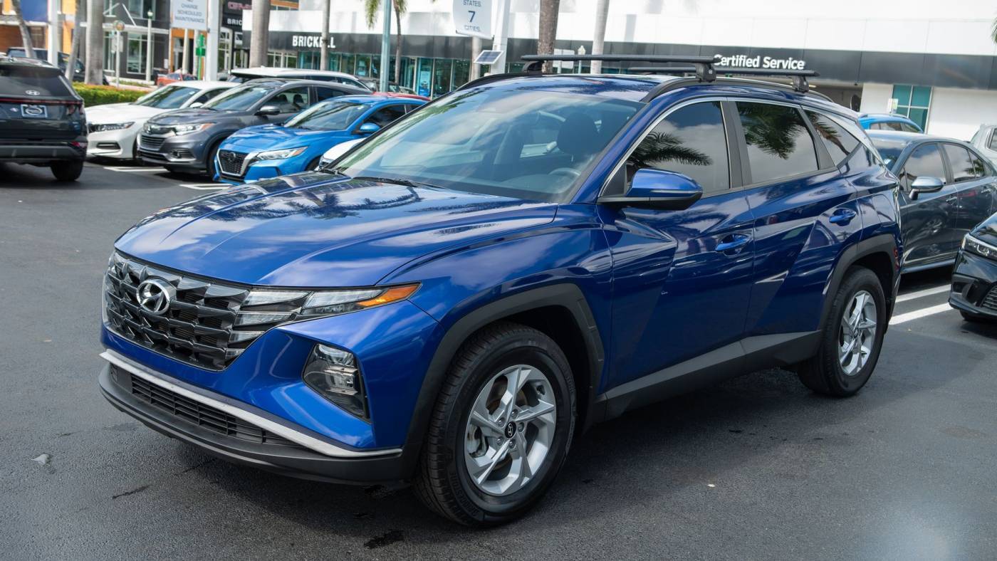 2022 Hyundai Tucson SEL — SUV — 47,656 mi — Miami, FL