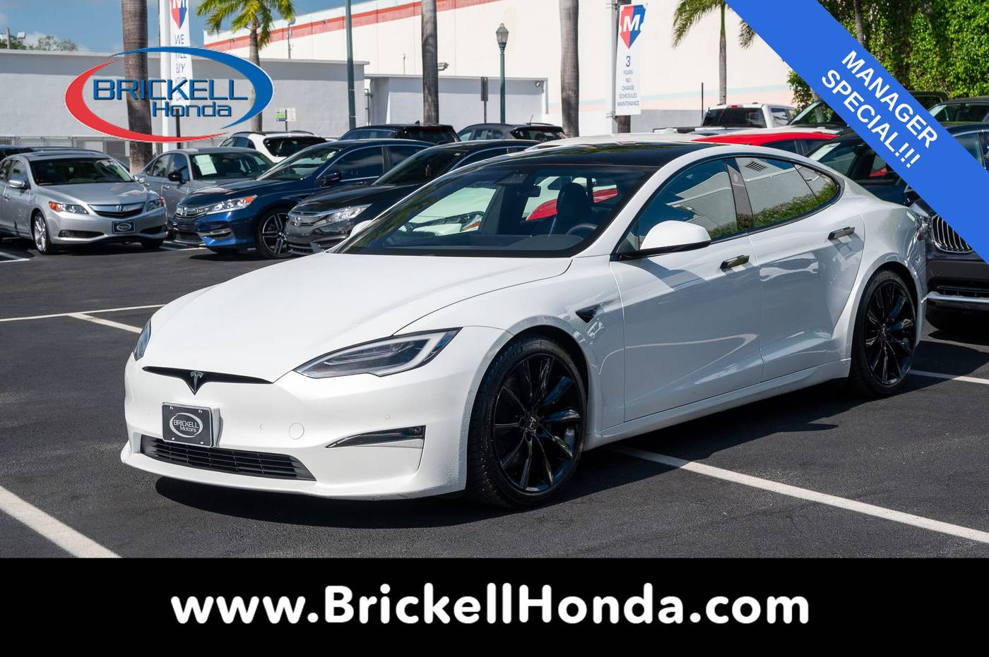 2021 Tesla Model S Plaid — Hatchback — 23,432 mi — Miami, FL